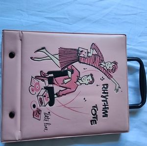 Vintage original Date line rhythm tote for your 45's